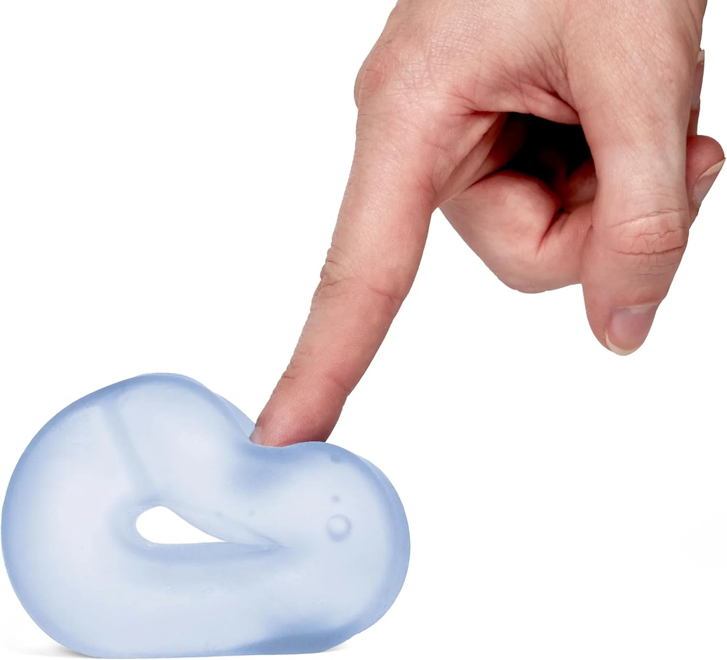 SPEKS Gump Loop | Dew | Ultra Soft Squishy Fidget Toy for Adults & Teens | Palm Sized Fun Stress Relief & Desk Toy | Squeezable Memory Loop with Gel Filling - Image 4