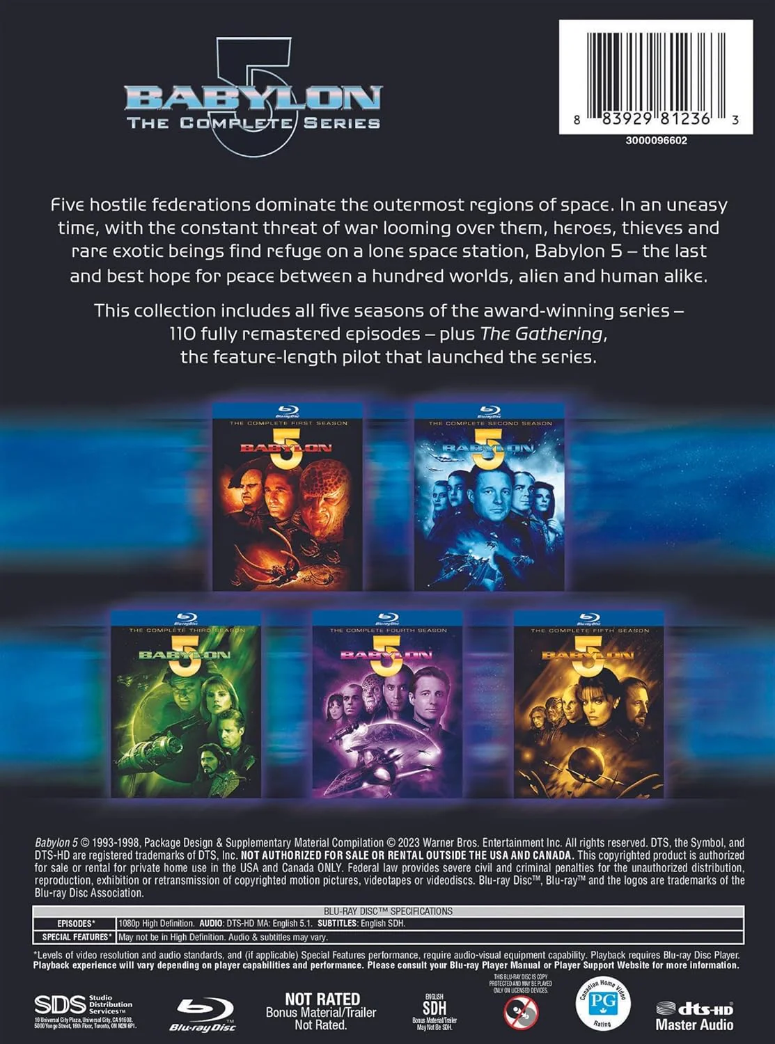 Babylon 5: The Complete Series (Blu-ray - Image 2