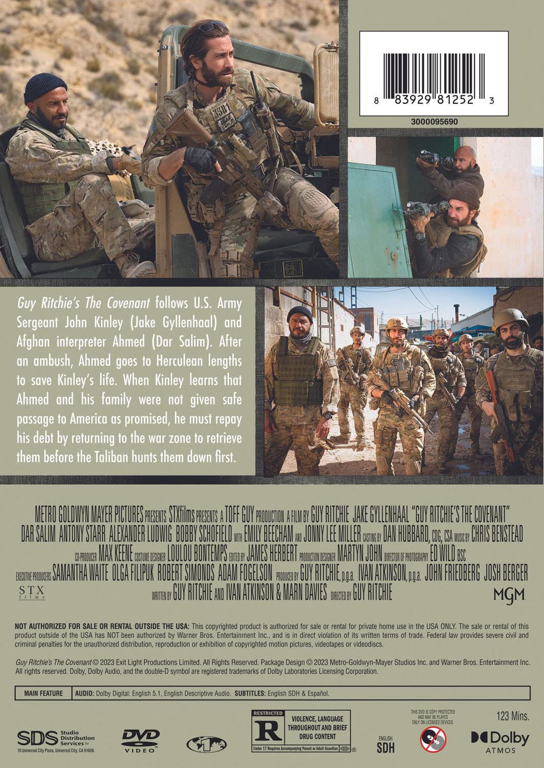 Guy Ritchie’s The Covenant (DVD - Image 3