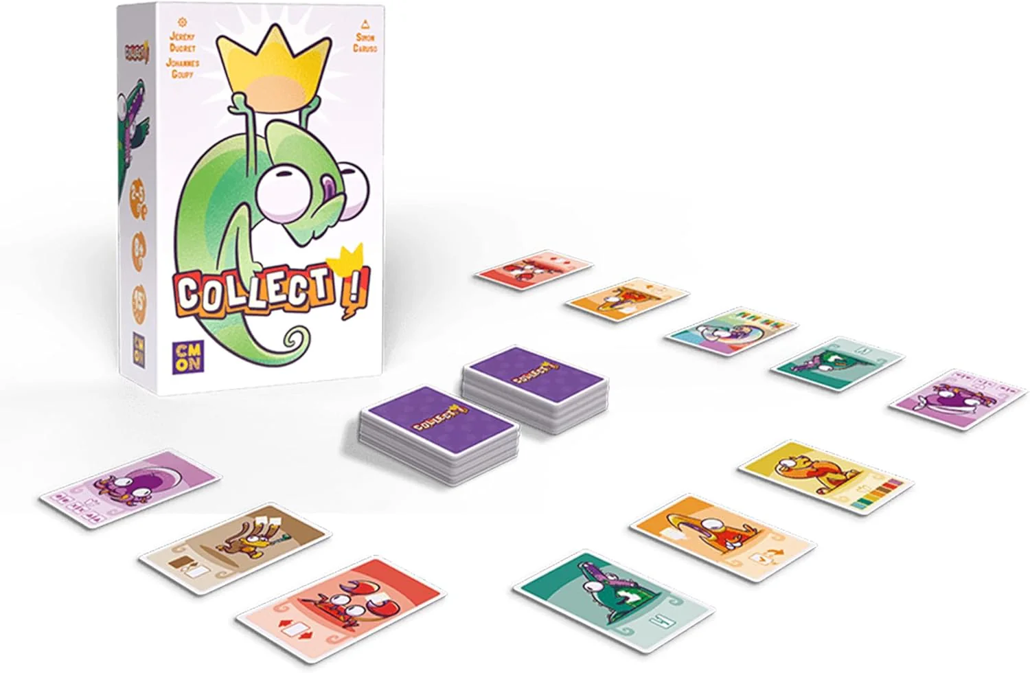 CMON | Collect! | Board Game | Ages 8+ | 2-5 Players | 15 Minutes Playing Time - Image 3