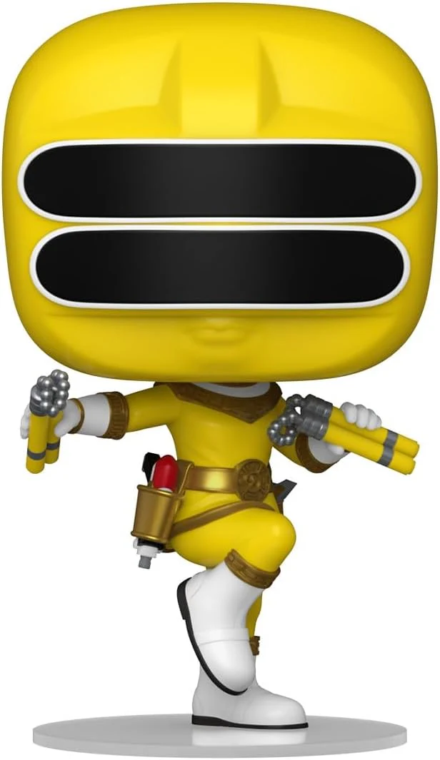 Funko POP! Television: Power Rangers Zeo - Zeo Ranger Yellow - Sammelbare Vinylfigur - Geschenkidee - Offizielles Merchandise - Spielzeug für Kinder & Erwachsene - Modellfigur für Sammler - Image 5