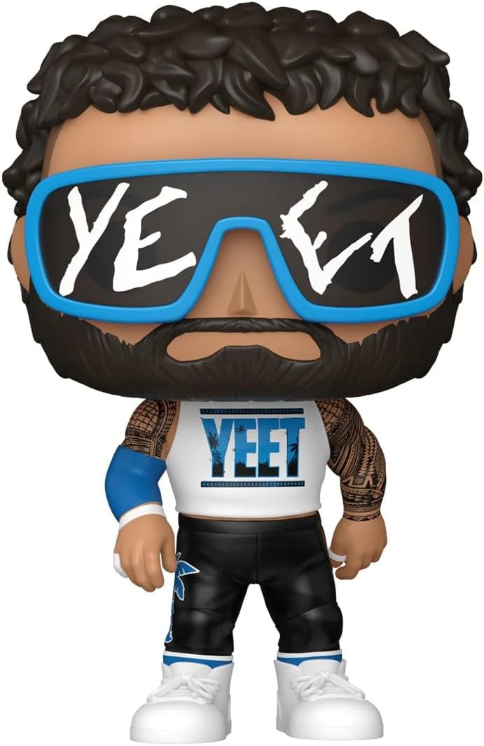Funko POP! WWE: Jey USO - Sammelbare Vinylfigur - Geschenkidee - Offizielles Merchandise - Spielzeug für Kinder & Erwachsene - Modellfigur für Sammler und zur Ausstellung - Image 3