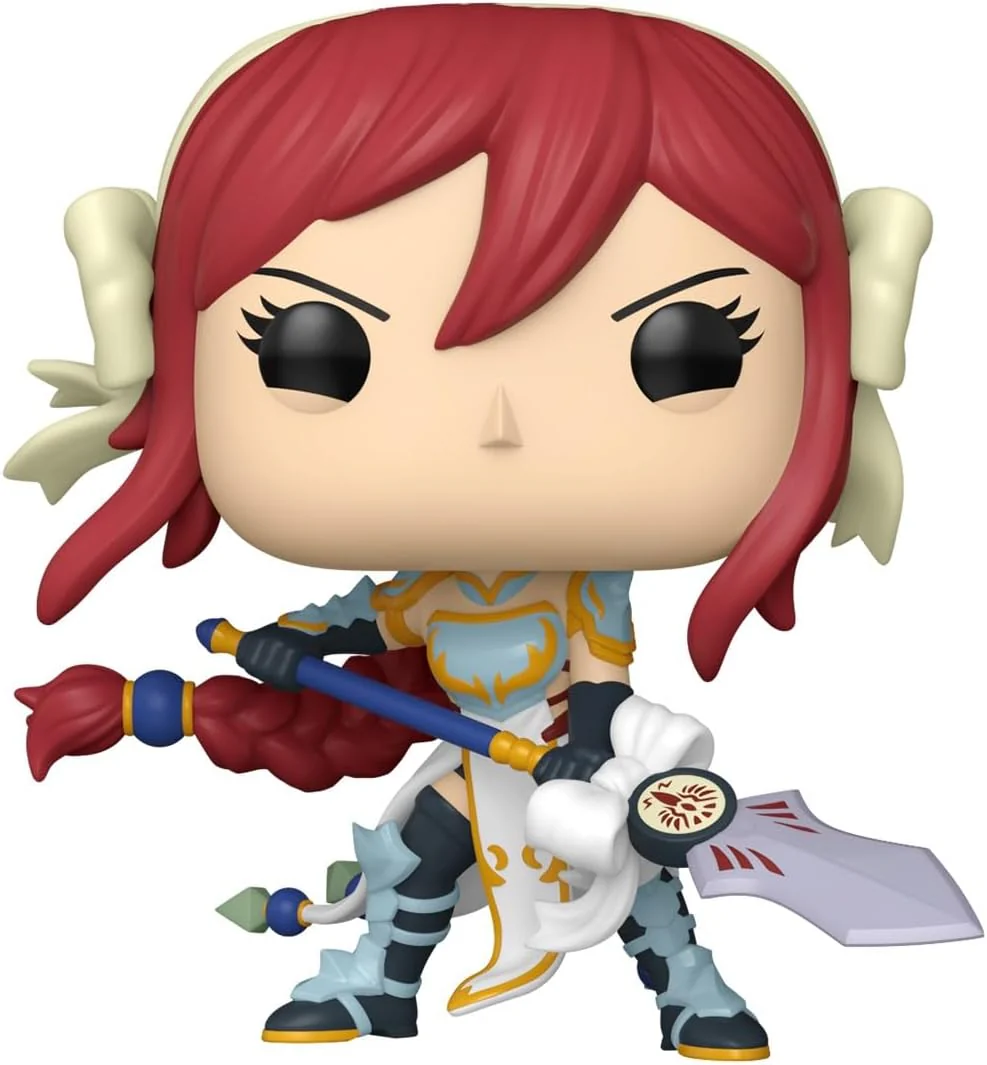 Funko POP! Animation: Fairy Tail 100 Years Quest - Erza - Sammelbare Vinylfigur - Geschenkidee - Offizielles Merchandise - Spielzeug für Kinder & Erwachsene - Modellfigur für Sammler - Image 4