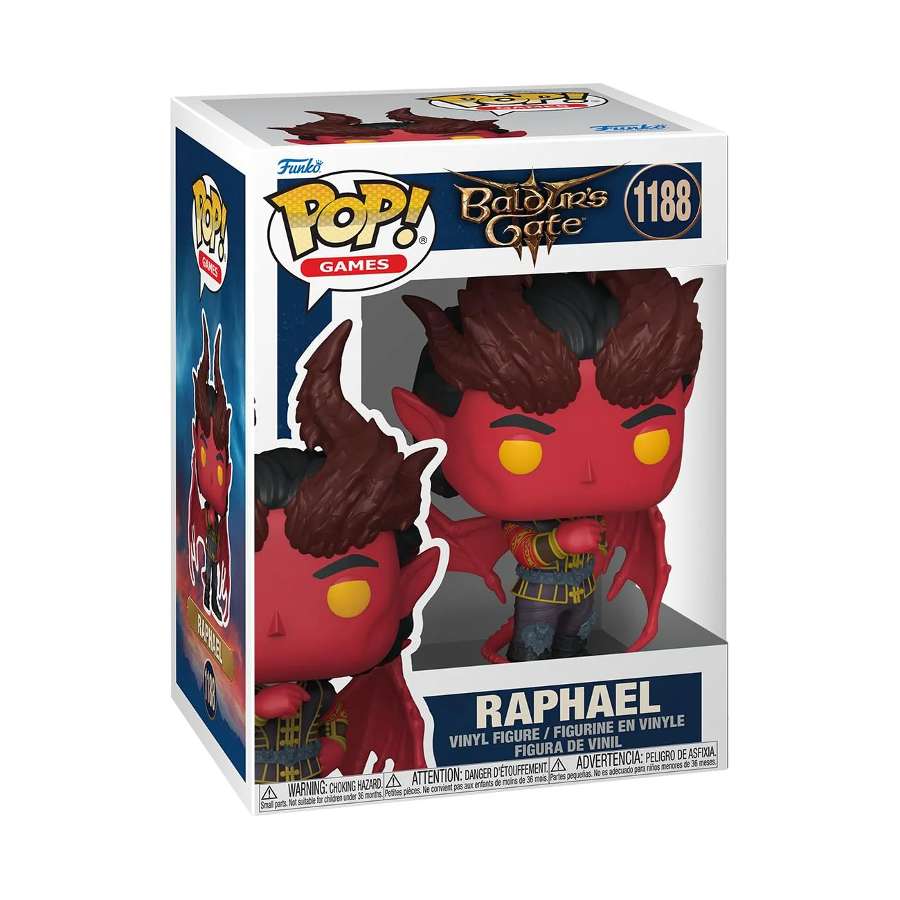 Funko POP! Games: Baldur's Gate 3- Raphael - Sammelbare Vinylfigur - Geschenkidee - Offizielles Merchandise - Spielzeug für Kinder & Erwachsene - Modellfigur für Sammler und zur Ausstellung