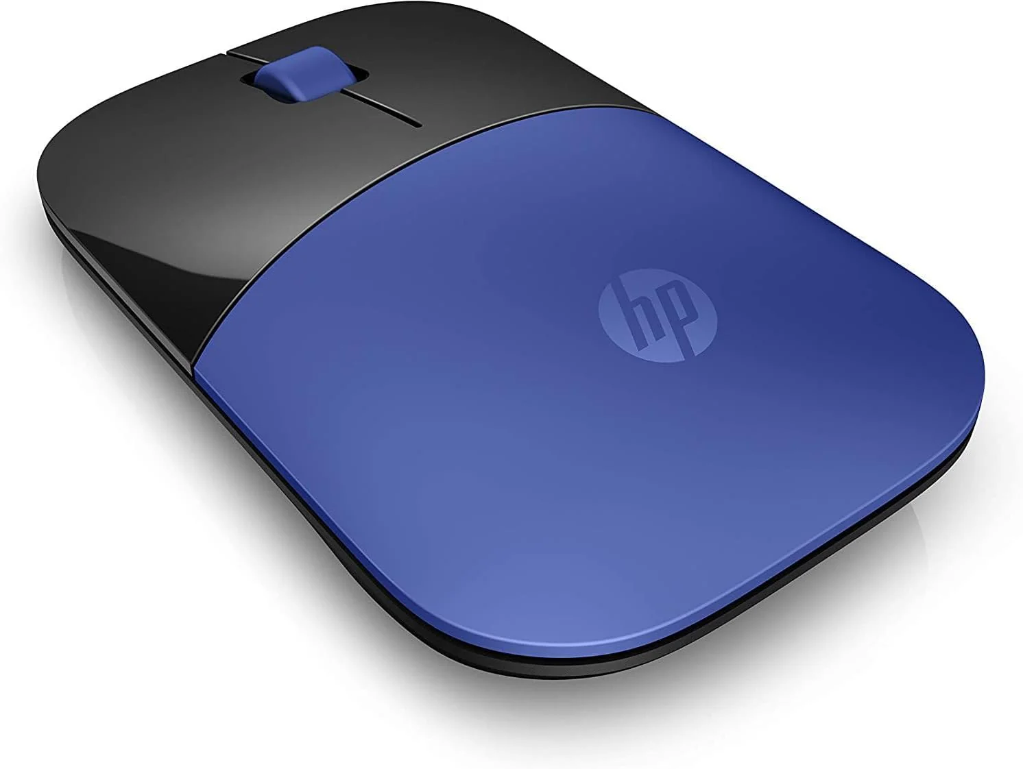 HP Z3700 Wireless Mouse, Blue, Slim, Multi-OS & Device Compatibility, 2.4 GHZ Connectivity, Multi-Surface Technology, Blue LED 1200 dpi Optical Sensor, Up to 16 Months Battery Life - Image 3