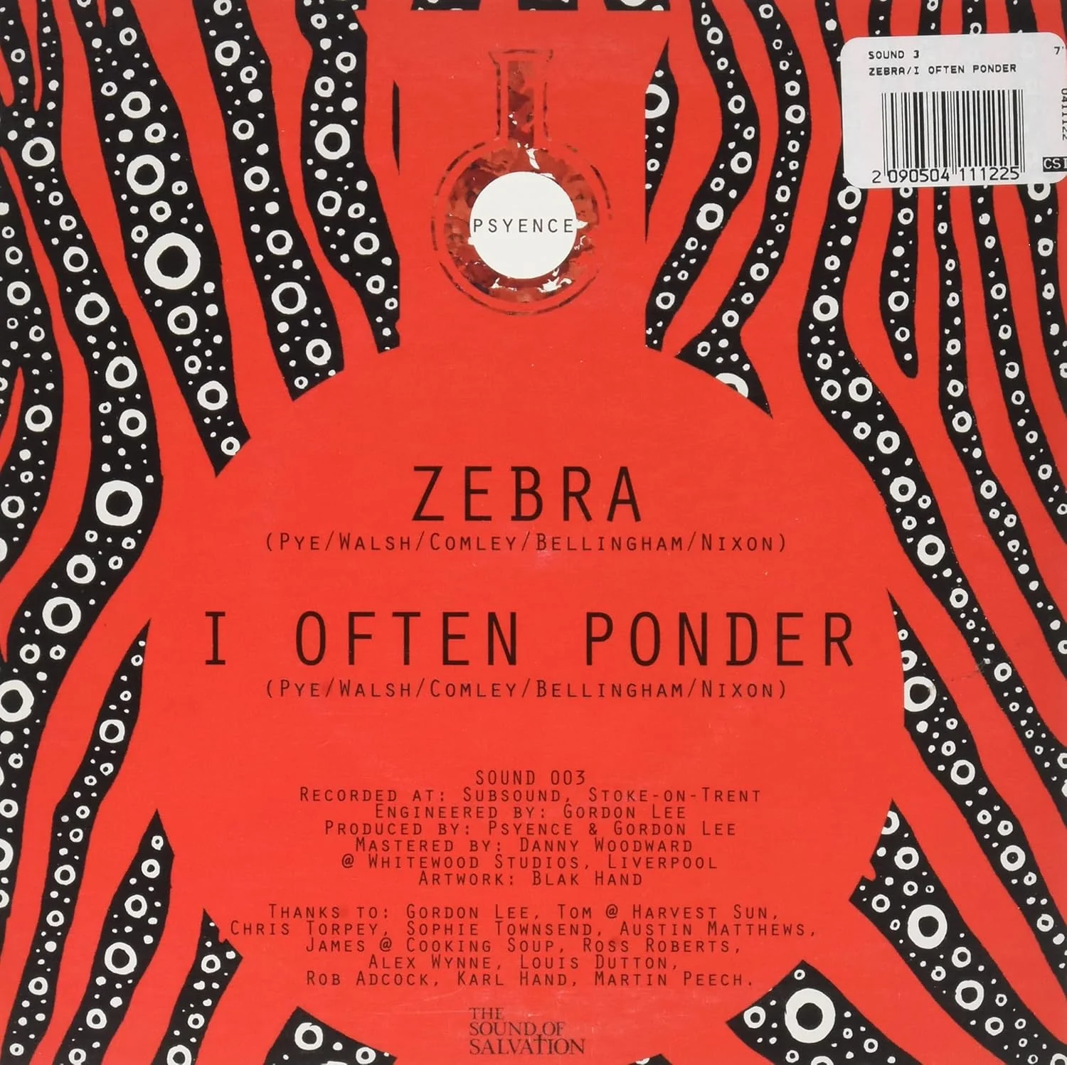 Zebra/I Often Ponder - Image 2