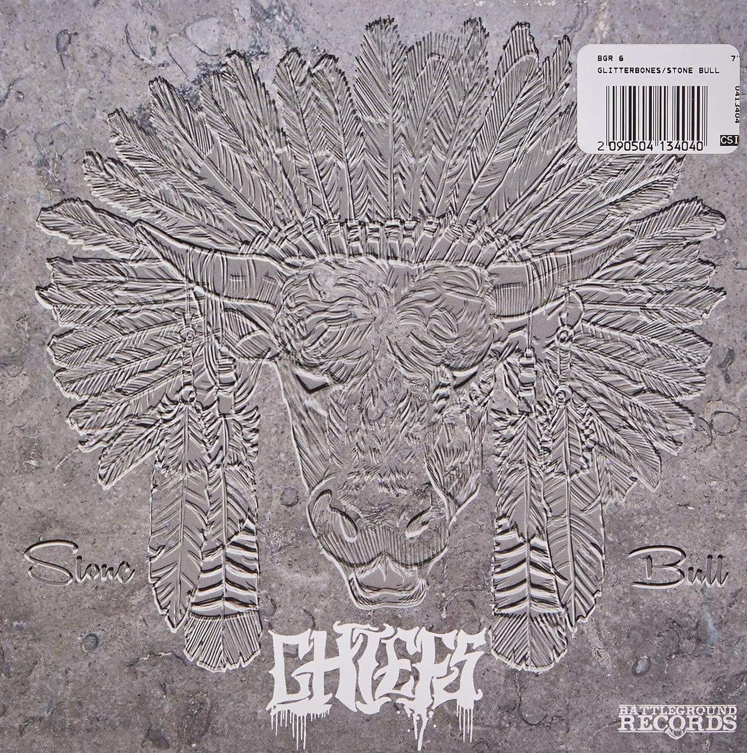Fuzz Evil & Chiefs - Glitterbones/Stone Bull (7 Single) - Image 2