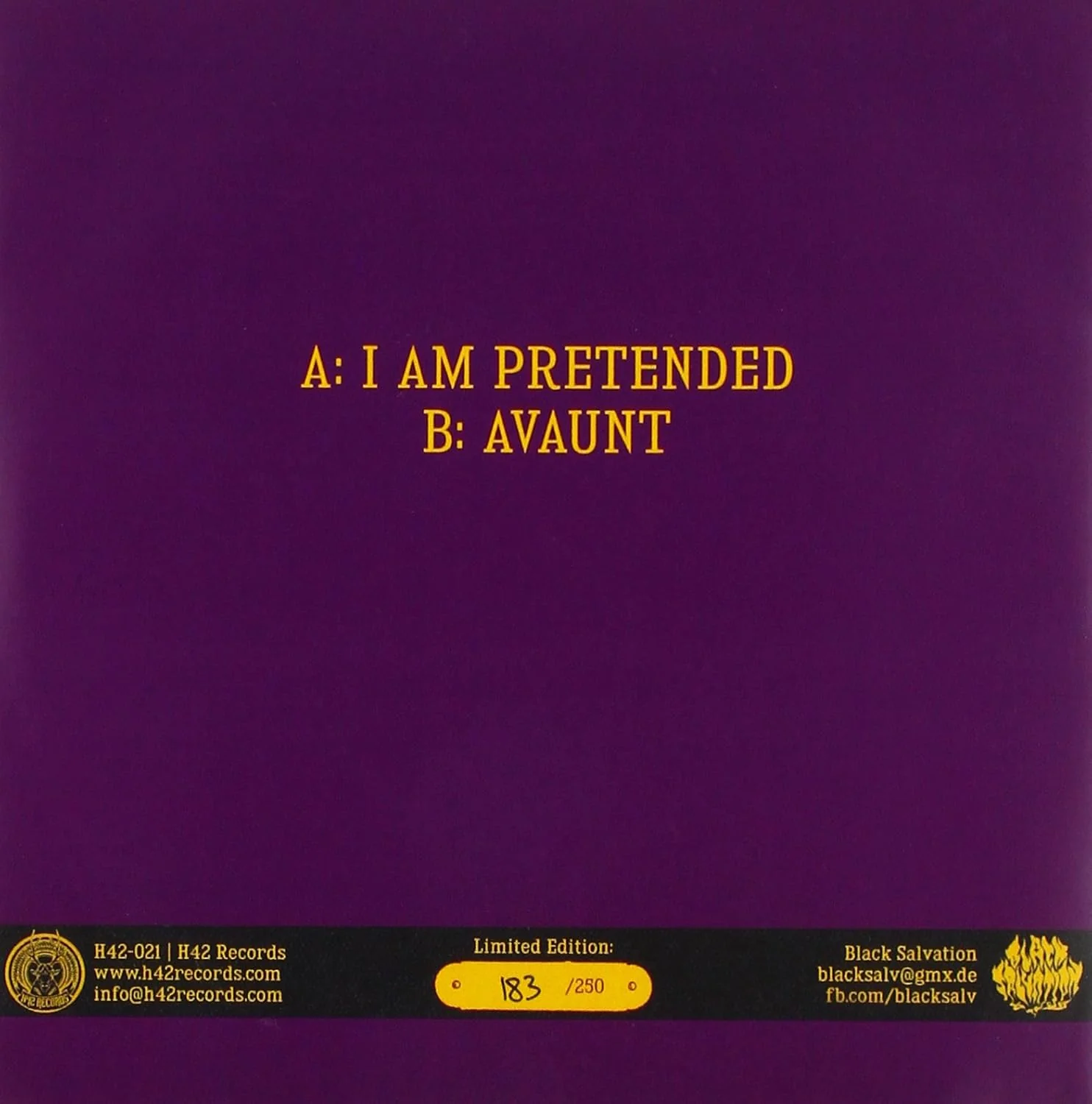 I am Pretended (Black - Image 2