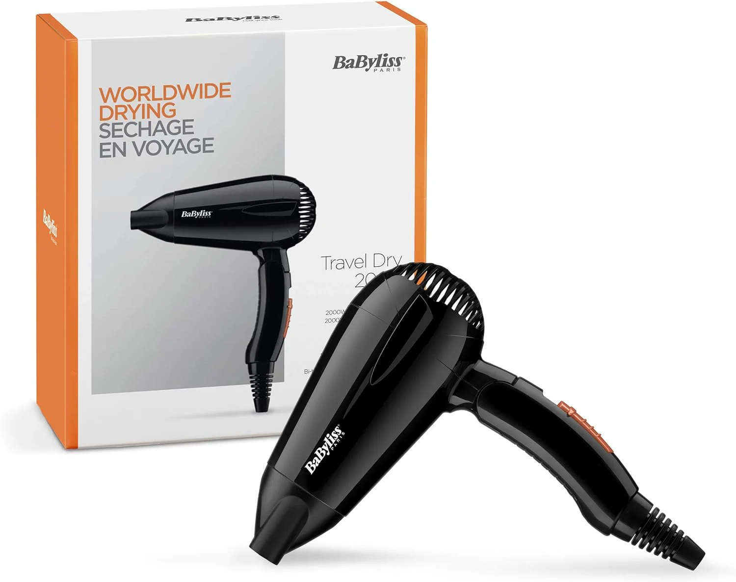 Hairdryer 5344E Babyliss Travel Dry 2000 - Image 2