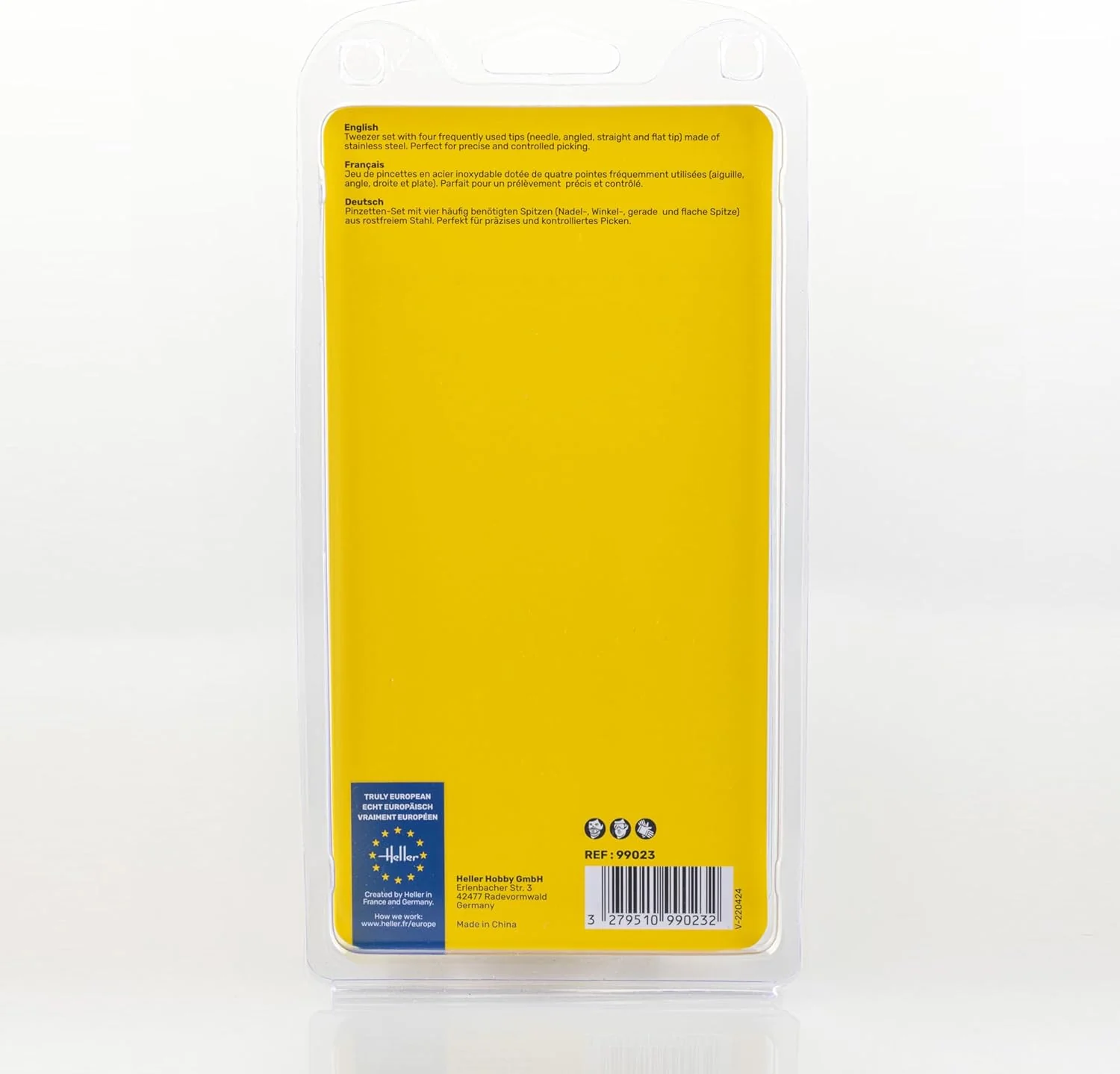 Heller 99023 pincet set (4 stuks - Image 2