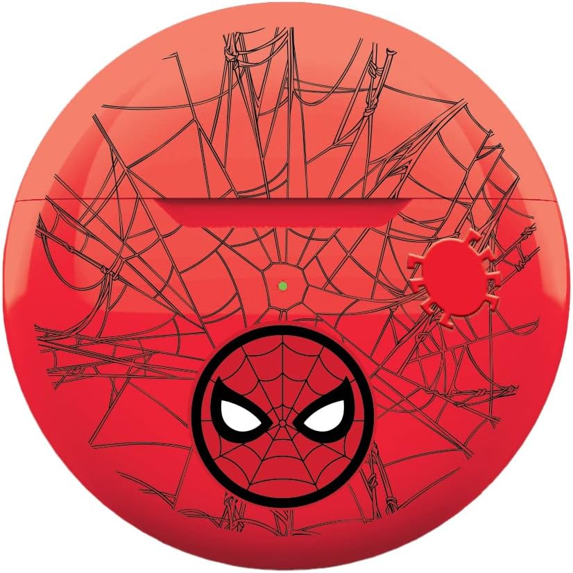 LEXIBOOK HPBT05SP Spiderman Wireless Headphones-Bluetooth with Microphone and Control Button, Long Life Rechargeable Battery - Image 4