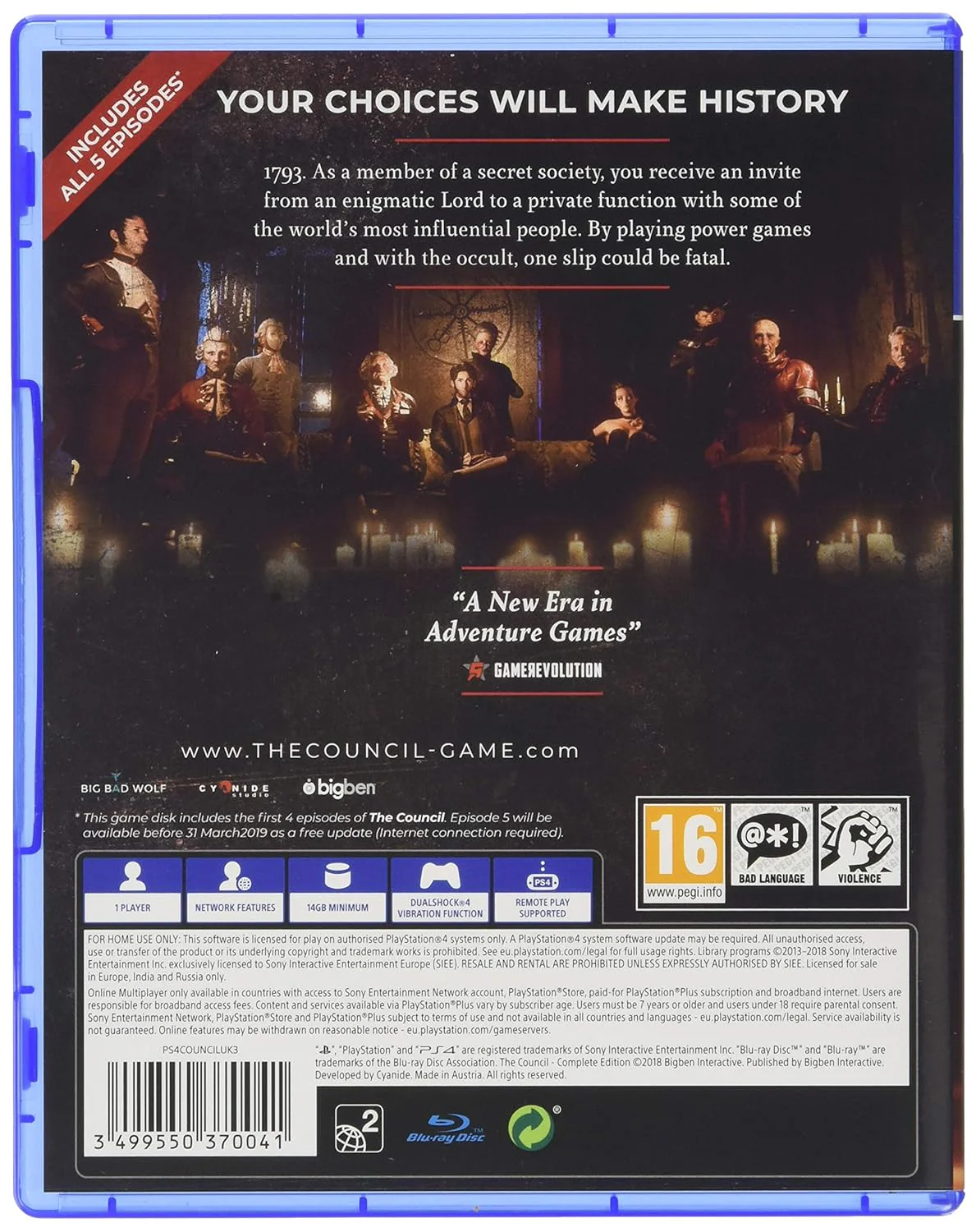 The Council (PS4) (PS4 - Image 2