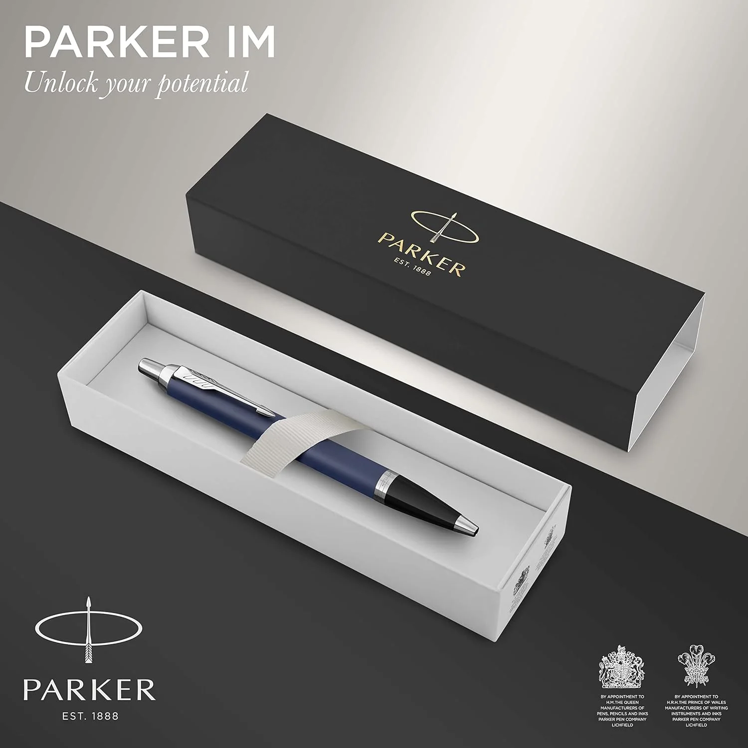 Parker IM Kugelschreiber | Matte Blue | Mittlere Spitze | Blau | Geschenkbox - Image 6