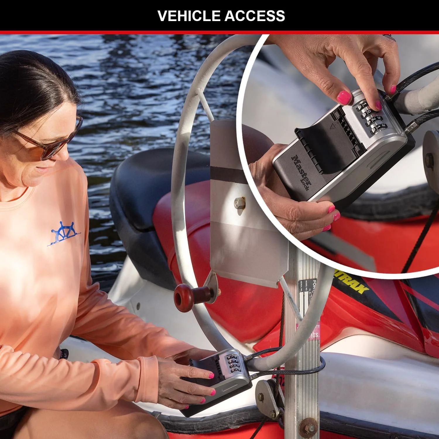 Master Lock Sleutelkluis Select Access Met Flexibele Beugel - 5482Eurd - Image 3