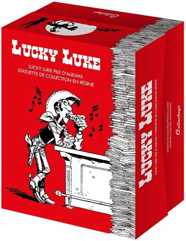 Plastoy SAS PLA00391 - Lucky Luke und Rantanplan boekenstapel - Image 2