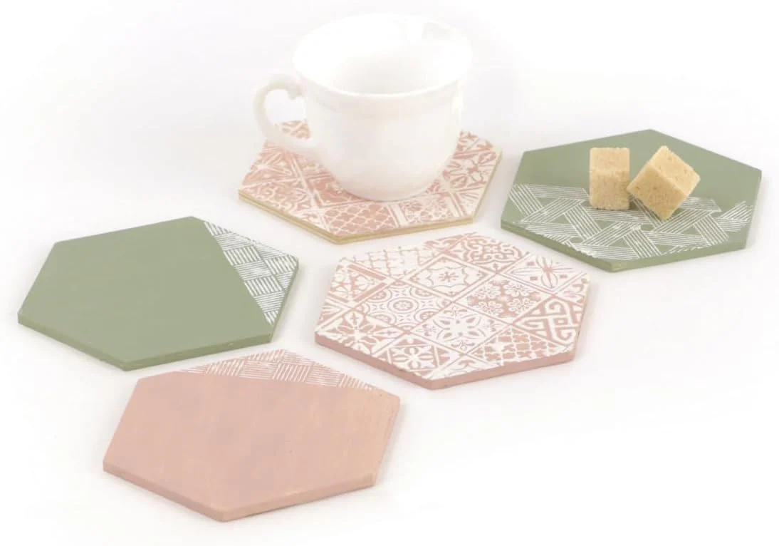 Graine Creative - Graine Houten Hexagon Vormen - 6st. - Image 3