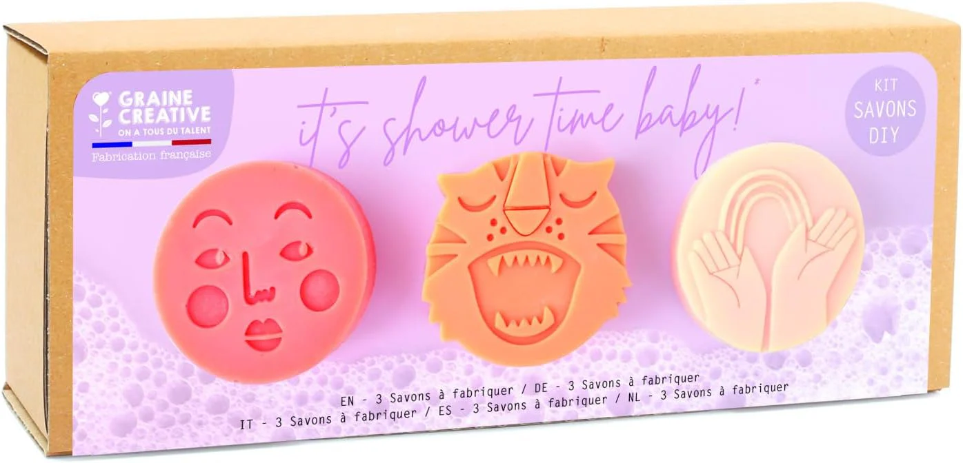 Graine Creative - Graine Zeep Maken Set Joy - 3 Zeepjes - Image 2