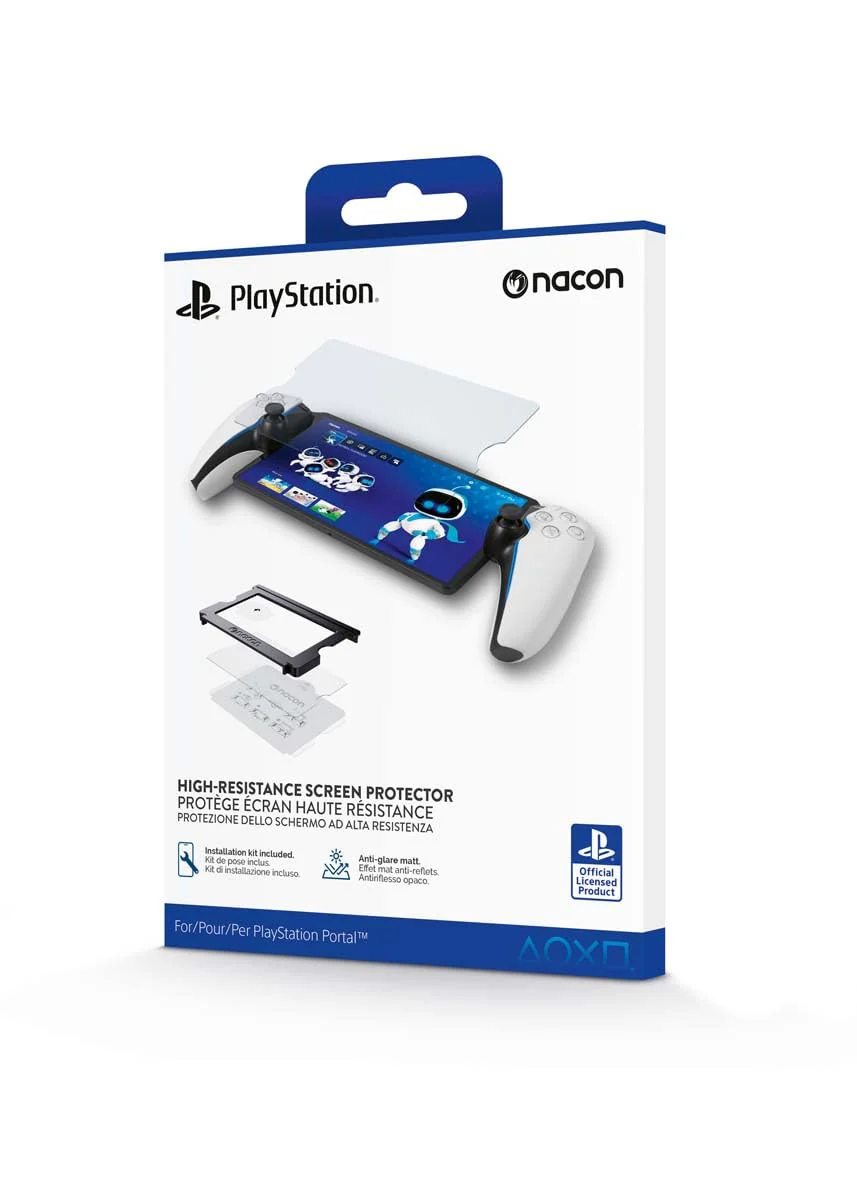 Nacon Officiële Force Glass Schermprotector voor PlayStation Portal in gehard glas