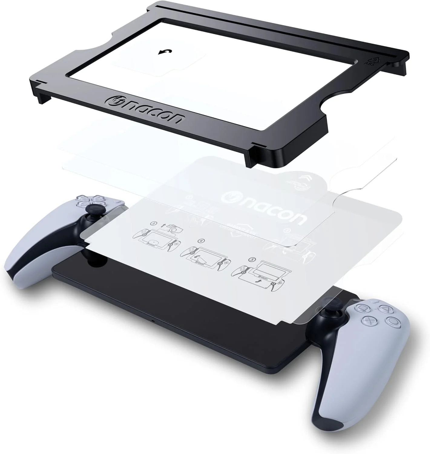 Nacon Officiële Force Glass Schermprotector voor PlayStation Portal in gehard glas - Image 2
