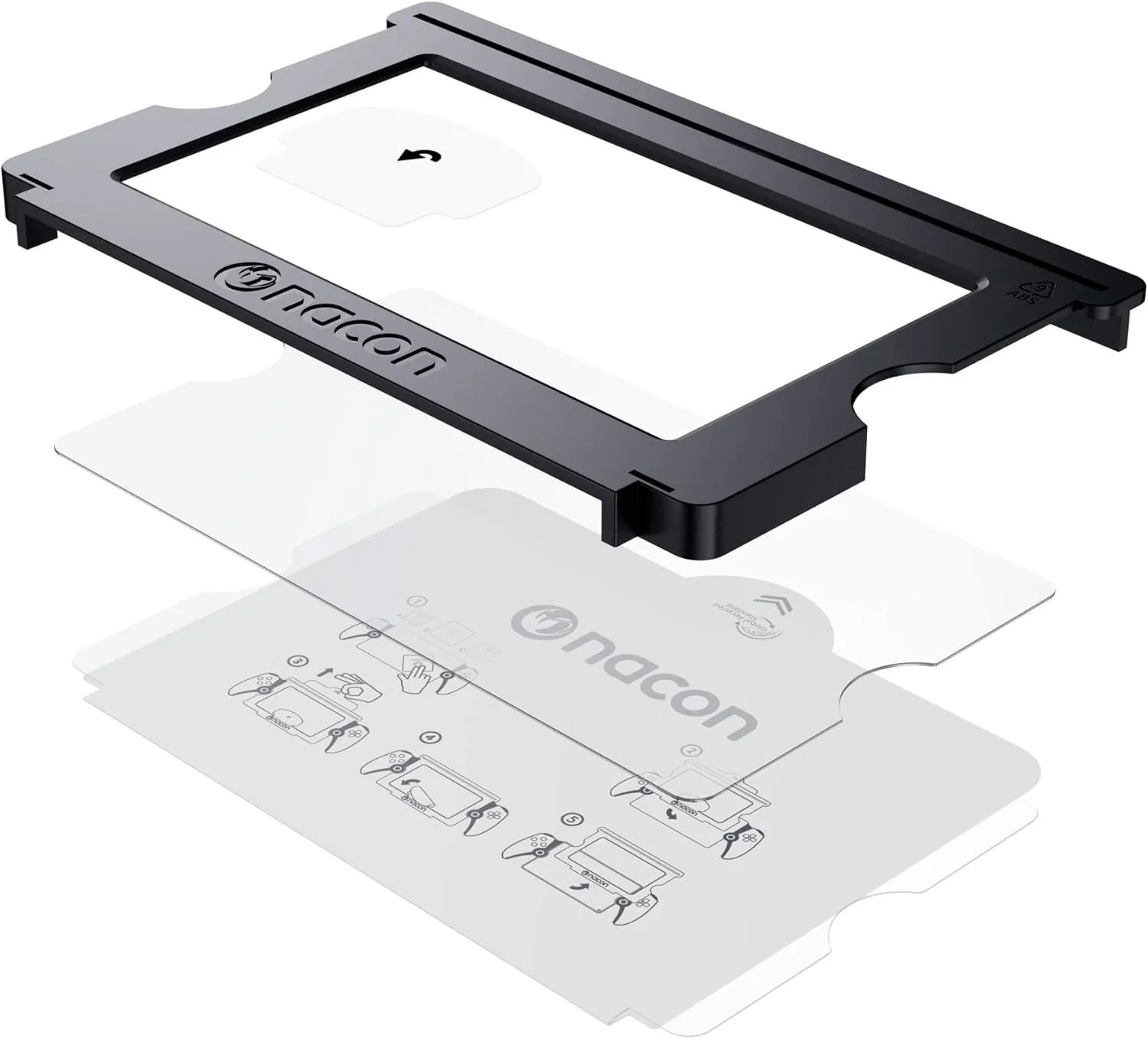 Nacon Officiële Force Glass Schermprotector voor PlayStation Portal in gehard glas - Image 4