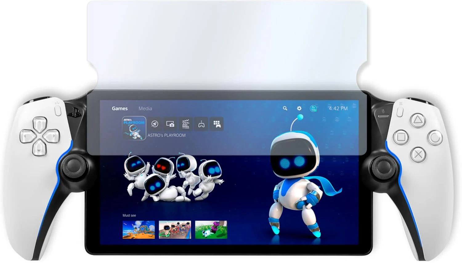 Nacon Officiële Force Glass Schermprotector voor PlayStation Portal in gehard glas - Image 5
