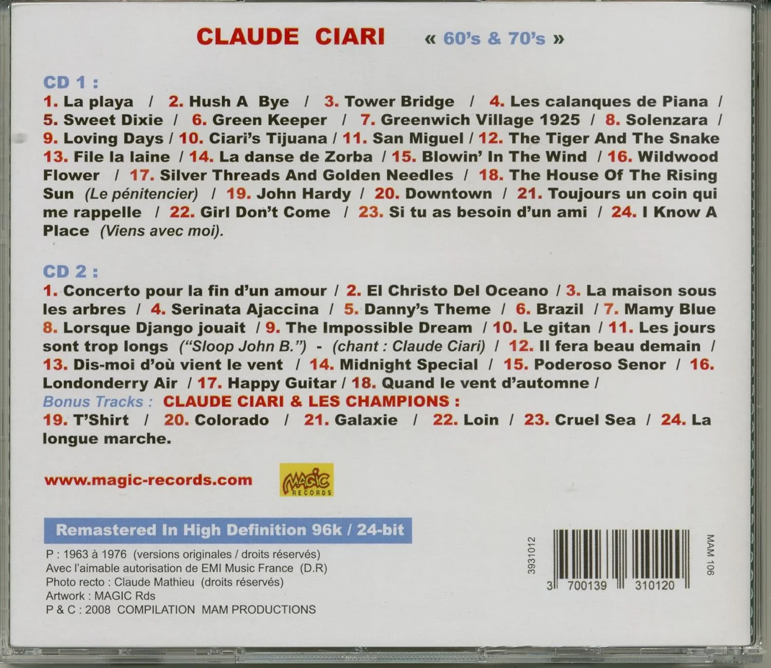 Ciari'S Best - 60'S & 70'S - Image 2