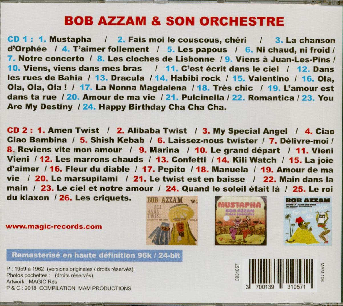 Bob Azzam Et Son Orchestre - A Complete Anthology Of... (2 Cd) - Image 2