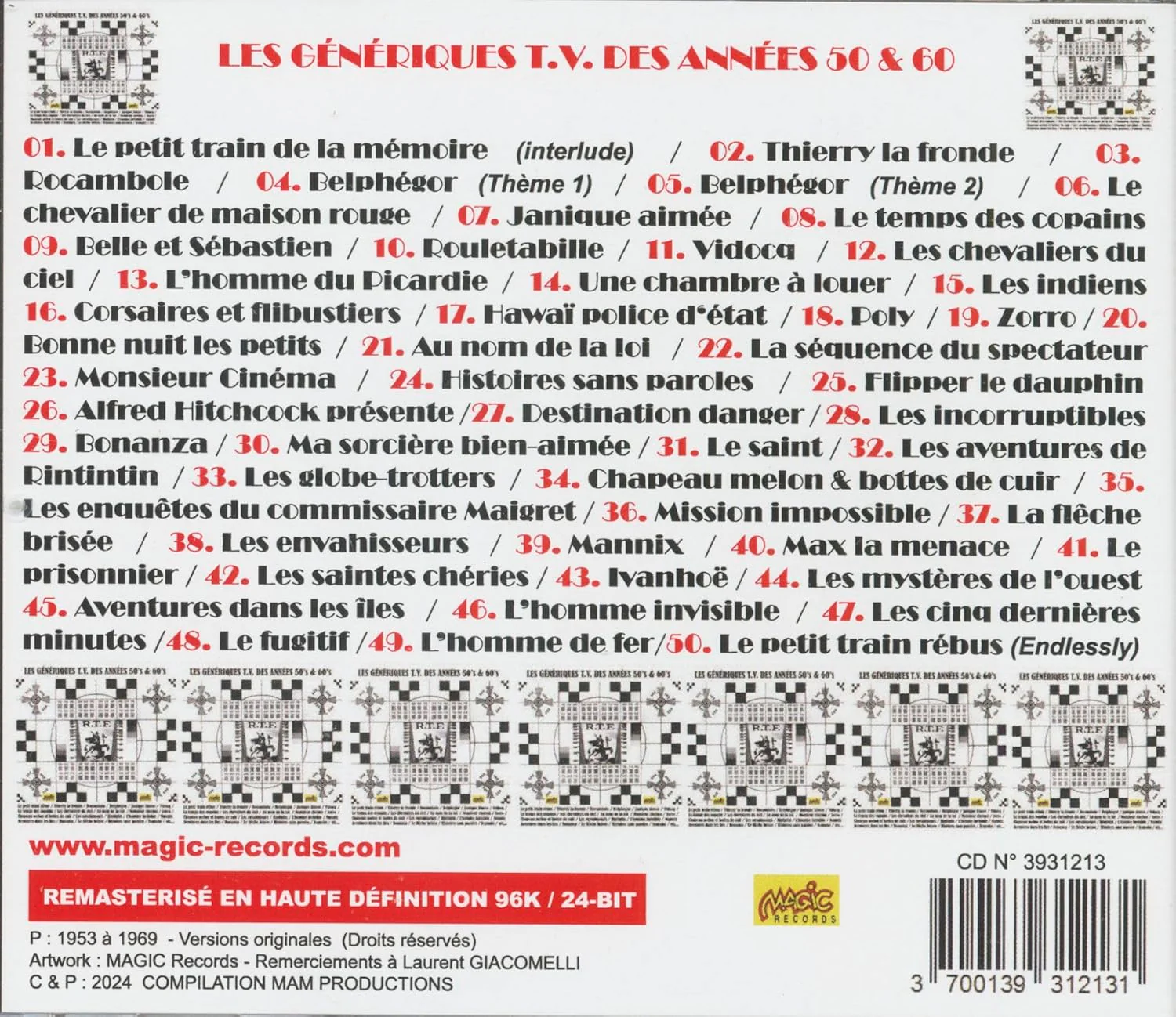 Les Generiques T.V. Des Annees 50S & 60S - Image 2