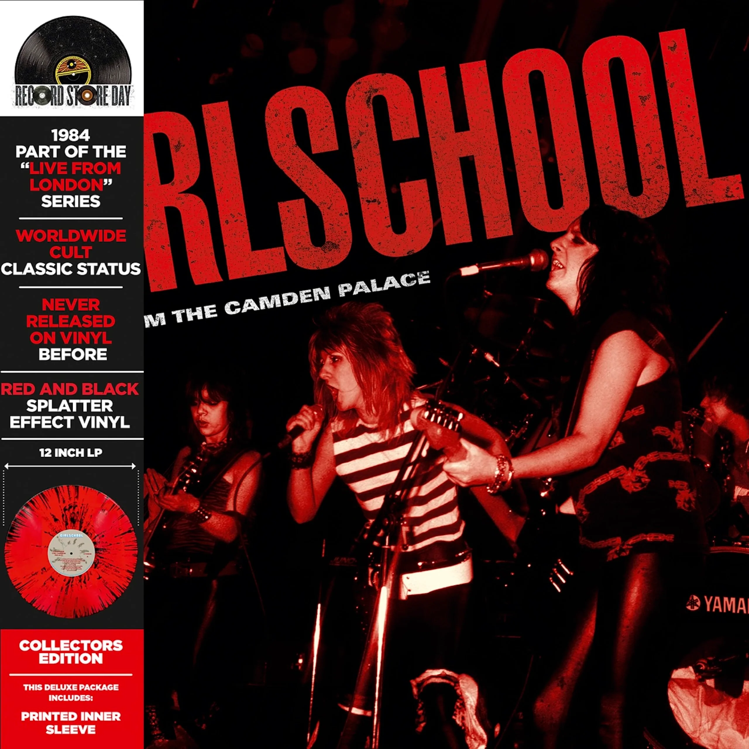 Live From The Camden Palace - 1 Lp - Red/Black Splatter Vinyl