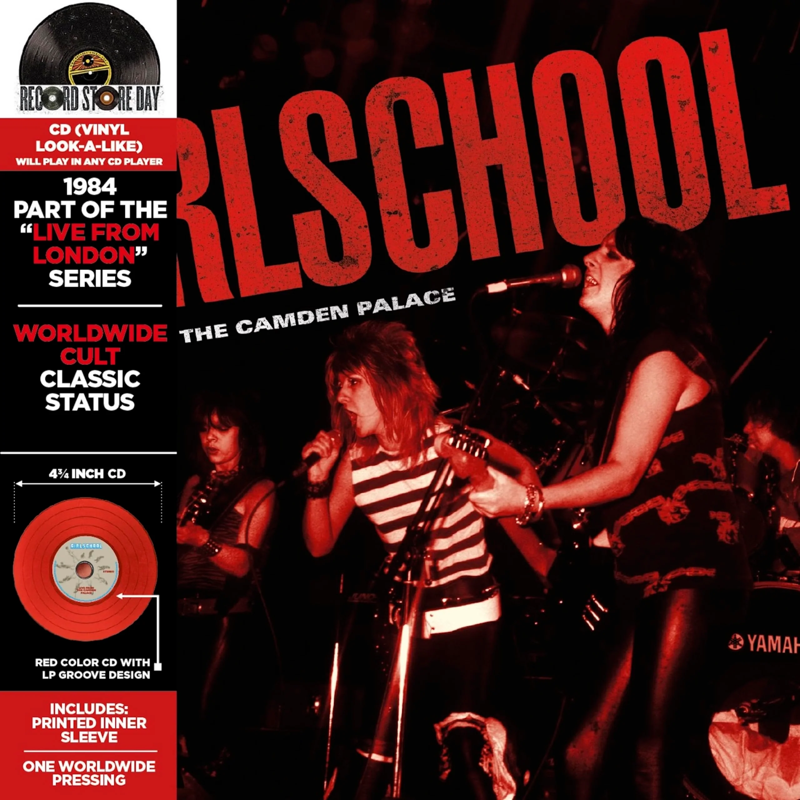 Live From The Camden Palace - 1 Cd… Vinyl-Look-A-Like Red