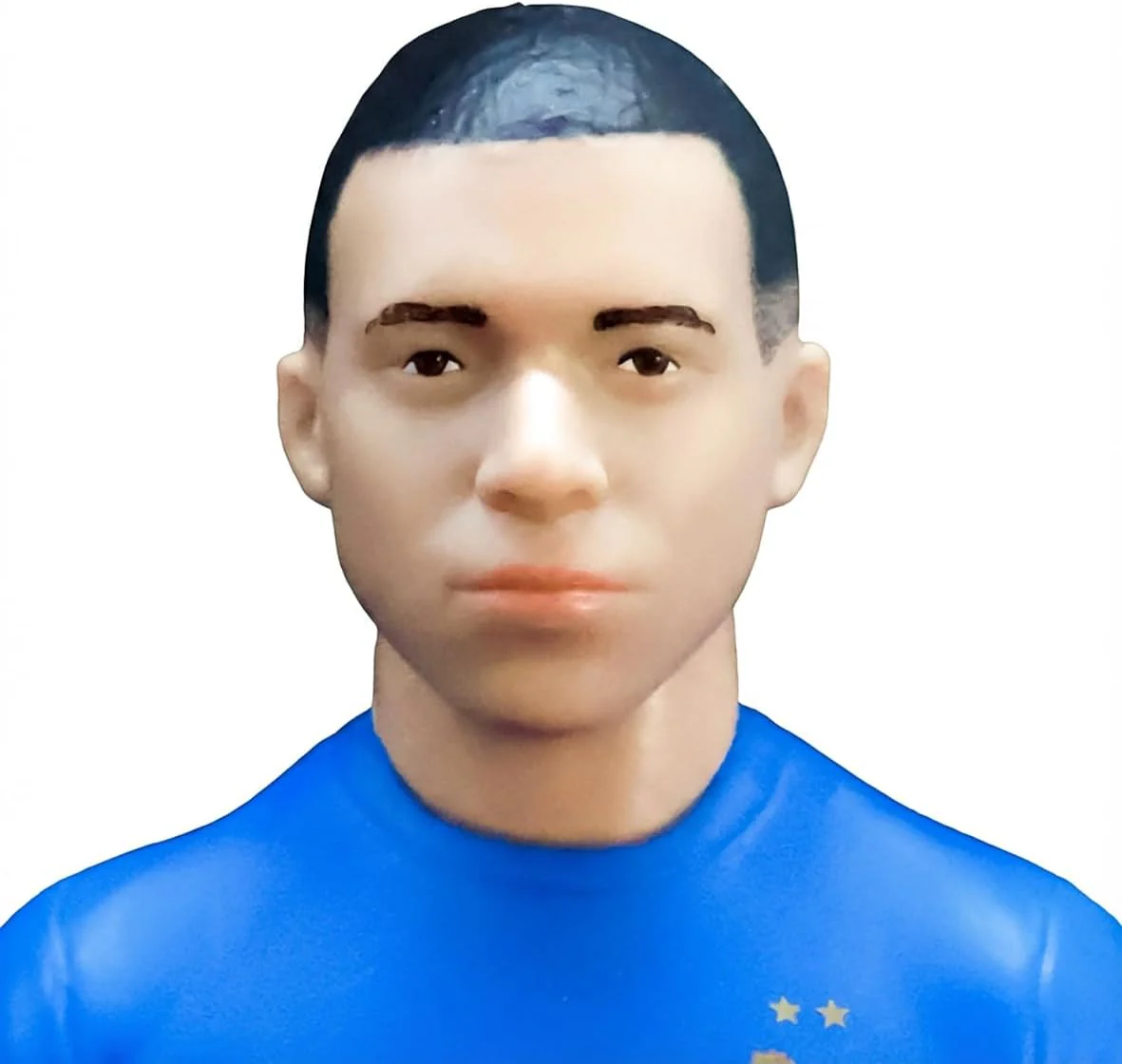 Megableu - FFF Figure Killian Mbappé No. 10 - 20 cm - Large Realistic & Articulated Football Figure with 10 Points - Officially Licensed Product of the French Team - Football with Ball - Image 6