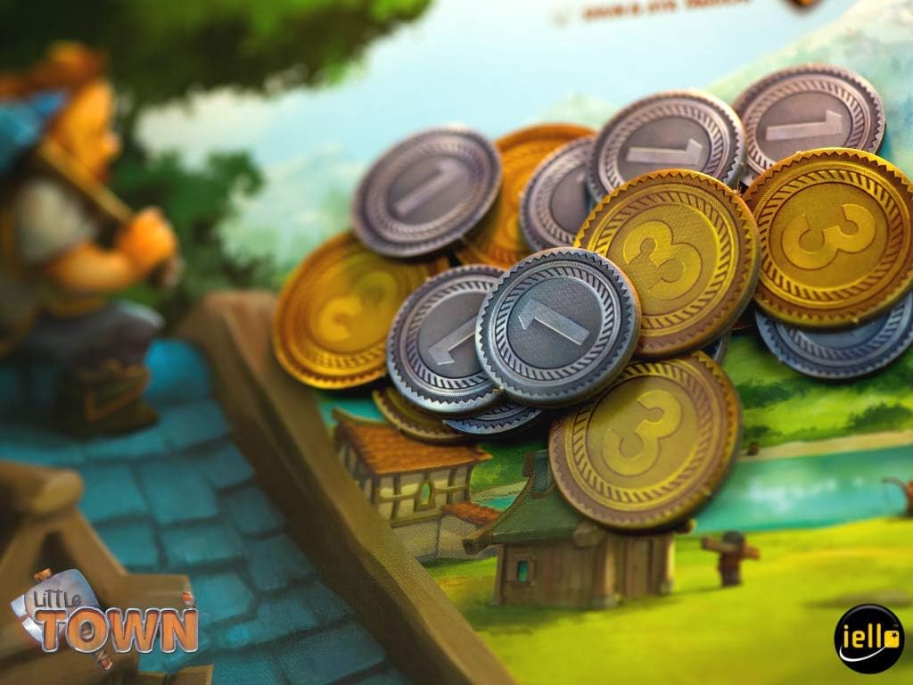 IELLO: Little Town, Strategy Board Game, Fun for The Whole Family, Tactical and Interactive, 45 Minute Play Time, 2 to 4 Players, Ages 10 and Up - Image 2