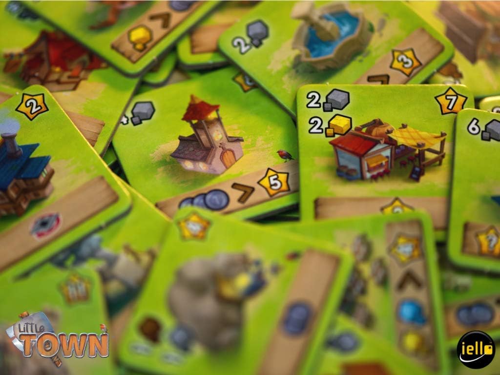 IELLO: Little Town, Strategy Board Game, Fun for The Whole Family, Tactical and Interactive, 45 Minute Play Time, 2 to 4 Players, Ages 10 and Up - Image 4