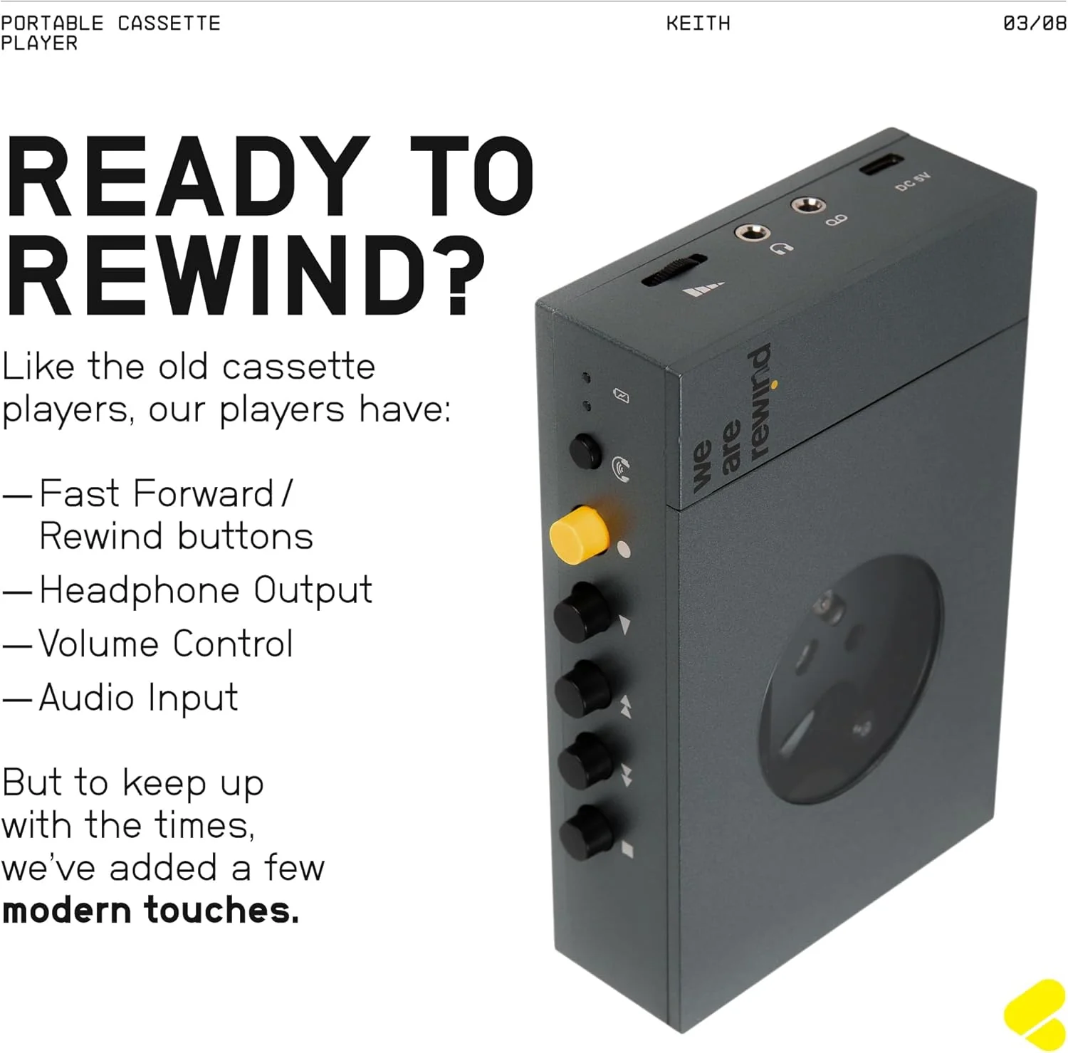 We Are Rewind - Cassette Player Recorder - Image 5