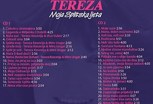 Audio Cd Kesovija Tereza - Moja Splitska Ljeta - Image 2