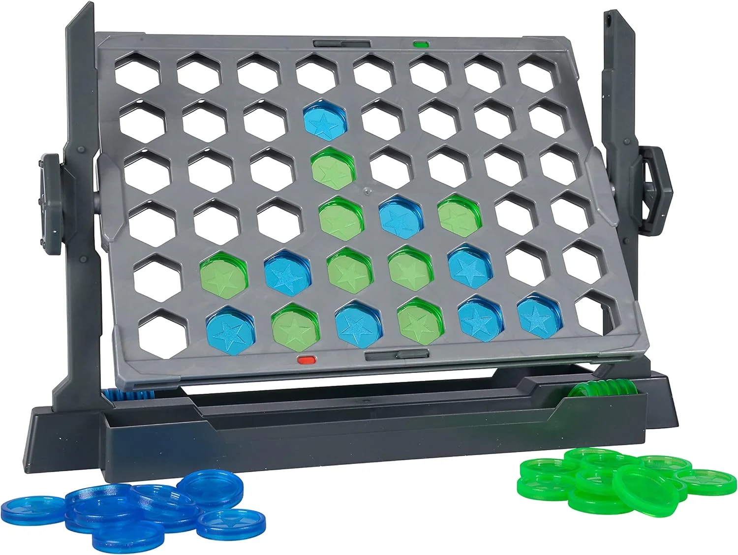 Noris Flip4 606064599 Classic Game Row of 4 for Spinning for Children from 6 Years, Strategy Game for 2 Players - Image 3