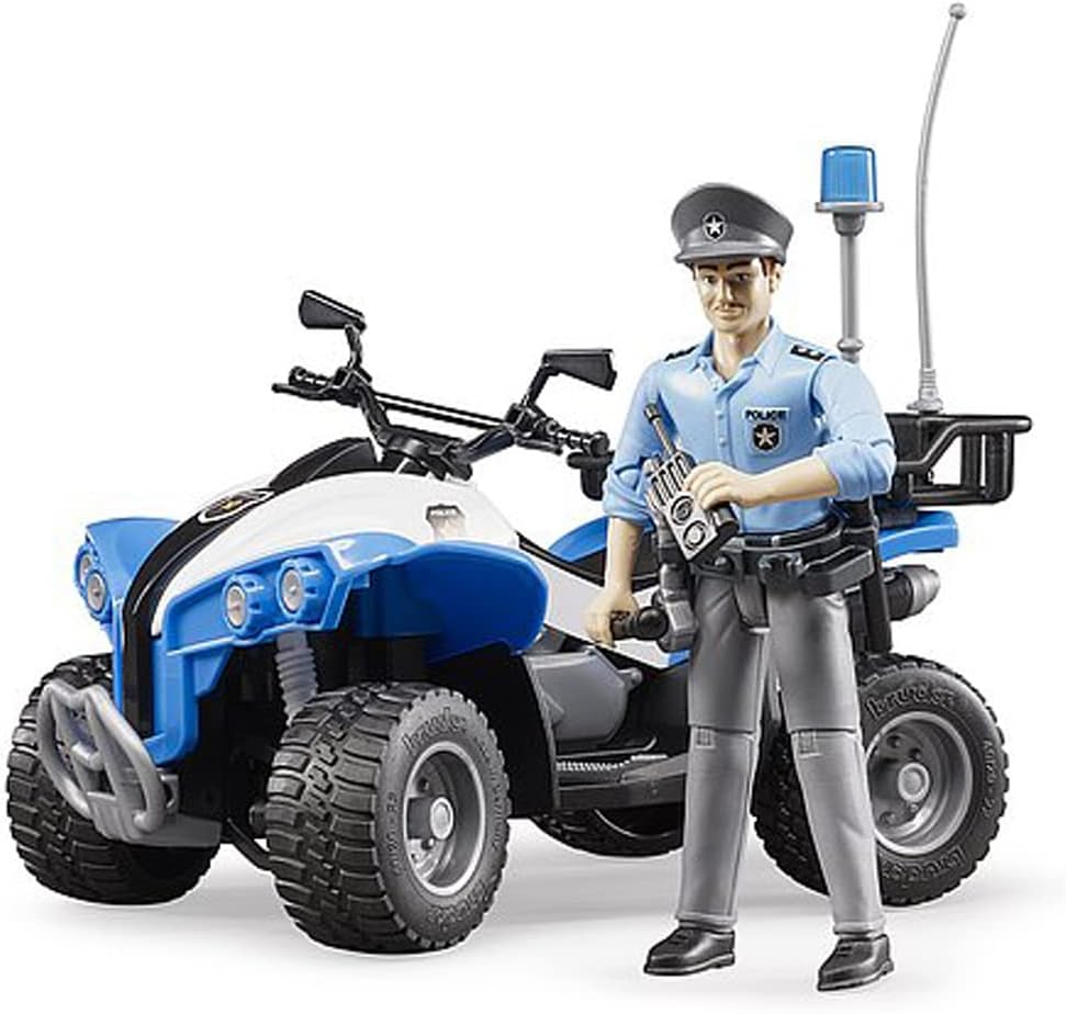 Bruder Police Quad with Police Figure and Accessories - Image 4