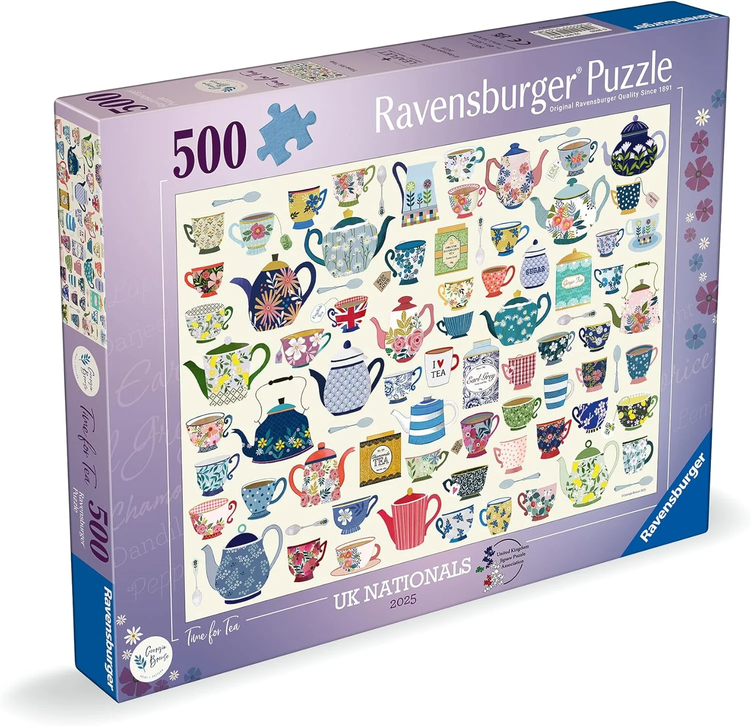 Ravensburger Time for Tea 500 piece Jigsaw Puzzle - Puzzle Championships for Adults and Kids Age 10 Years Up - Image 7