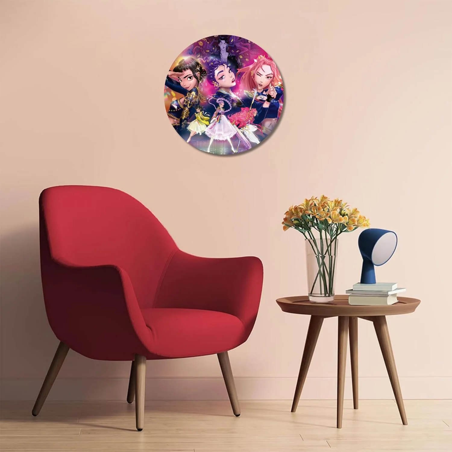 Ravensburger Puzzle 500 Pezzi KPop Demon Hunters – Puzzle Adulti +14 anni, 52 x 52 cm, Puzzle per Adulti Rotondo KPop, Poster Incluso, Idee Regalo - Image 6