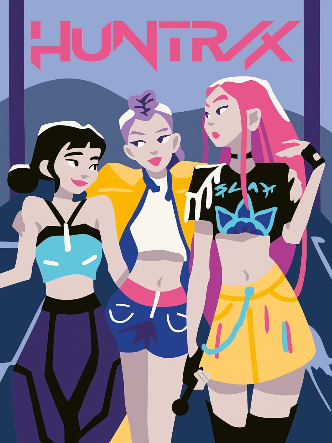 Ravensburger CreArt: KPop Demon Hunters – Dipingere con i Numeri Bambini 12+ Anni, Kit Pittura con Pennello e Colori Inclusi, Cornice Inclusa, 18x24cm, Idee Regalo - Image 7