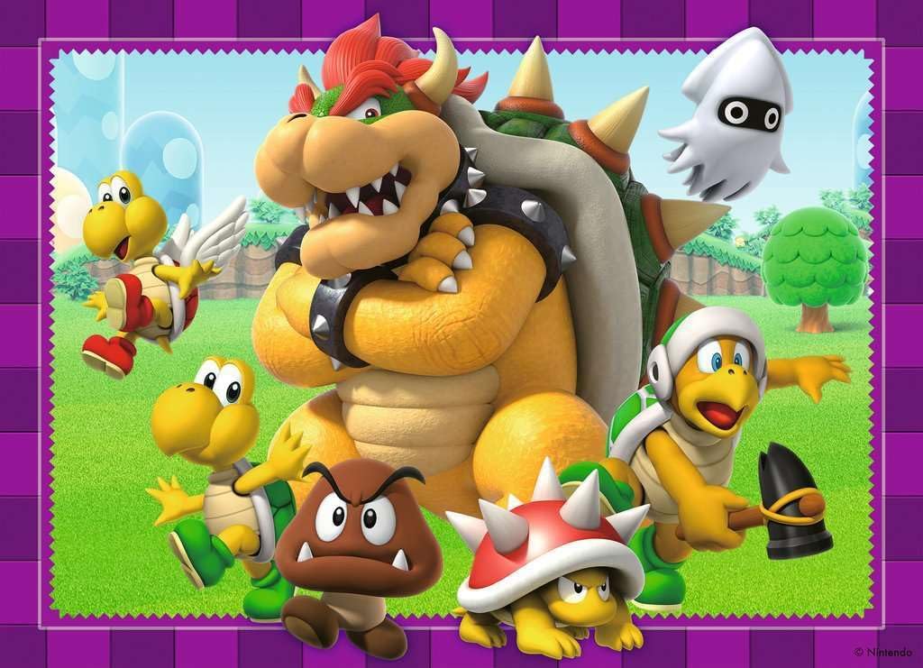 Puzzle per Bambini, 4 x 100 Pezzi, Nintendo Super Mario, Tempo per Mario! - Image 4