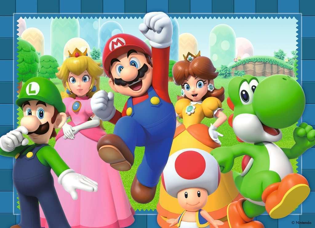 Puzzle per Bambini, 4 x 100 Pezzi, Nintendo Super Mario, Tempo per Mario! - Image 5