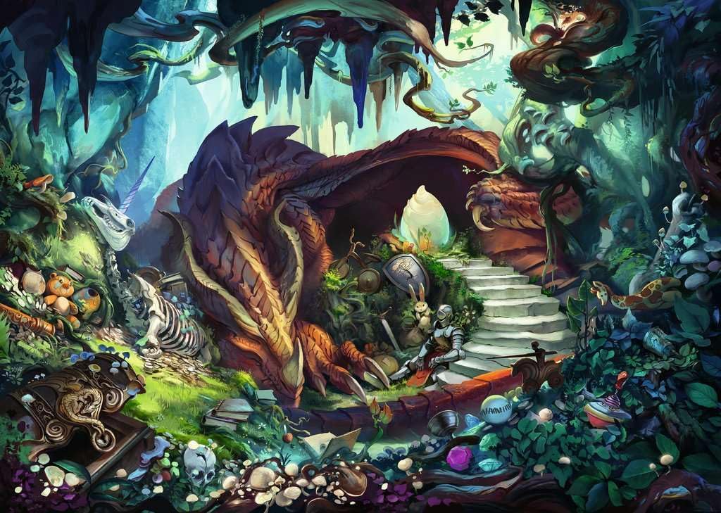 Ravensburger Exit Puzzle 17378 In der Drachenhöhle - 759 Teile Puzzle für Erwachsene und Kinder ab 12 Jahren - Image 2