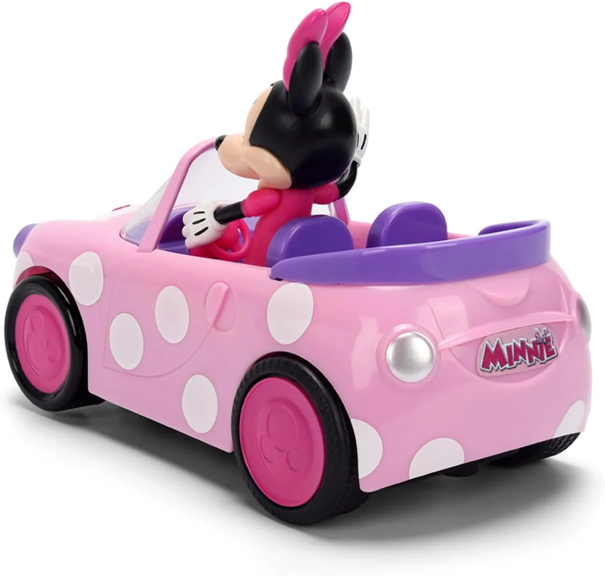 Jada - Disney Minnie RC Roadster 1:32 - Minnie Mouse Radio Controlled Car with Remote Control, Official Disney Design, 9336833314R00, +3 Years - Image 2