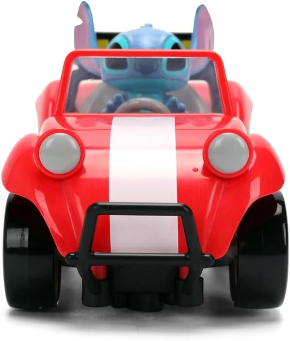 Jada Toys Disney Stitch RC Stitch Buggy (14 cm) - Remote Controlled Car with 2.4 GHz, 1 Channel Control, Toy for Fans and Children from 2 Years, Includes Remote Control - Image 2