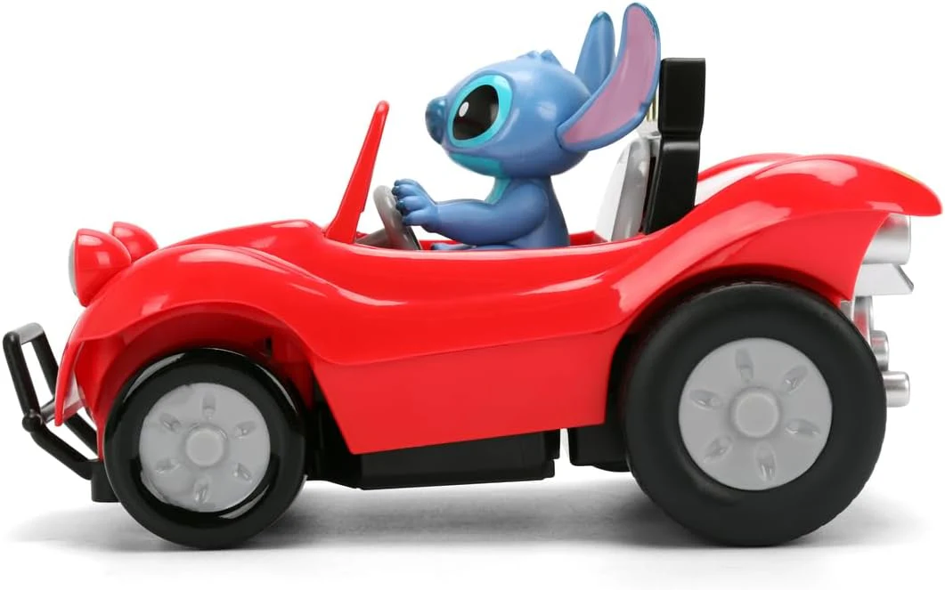 Jada Toys Disney Stitch RC Stitch Buggy (14 cm) - Remote Controlled Car with 2.4 GHz, 1 Channel Control, Toy for Fans and Children from 2 Years, Includes Remote Control - Image 3