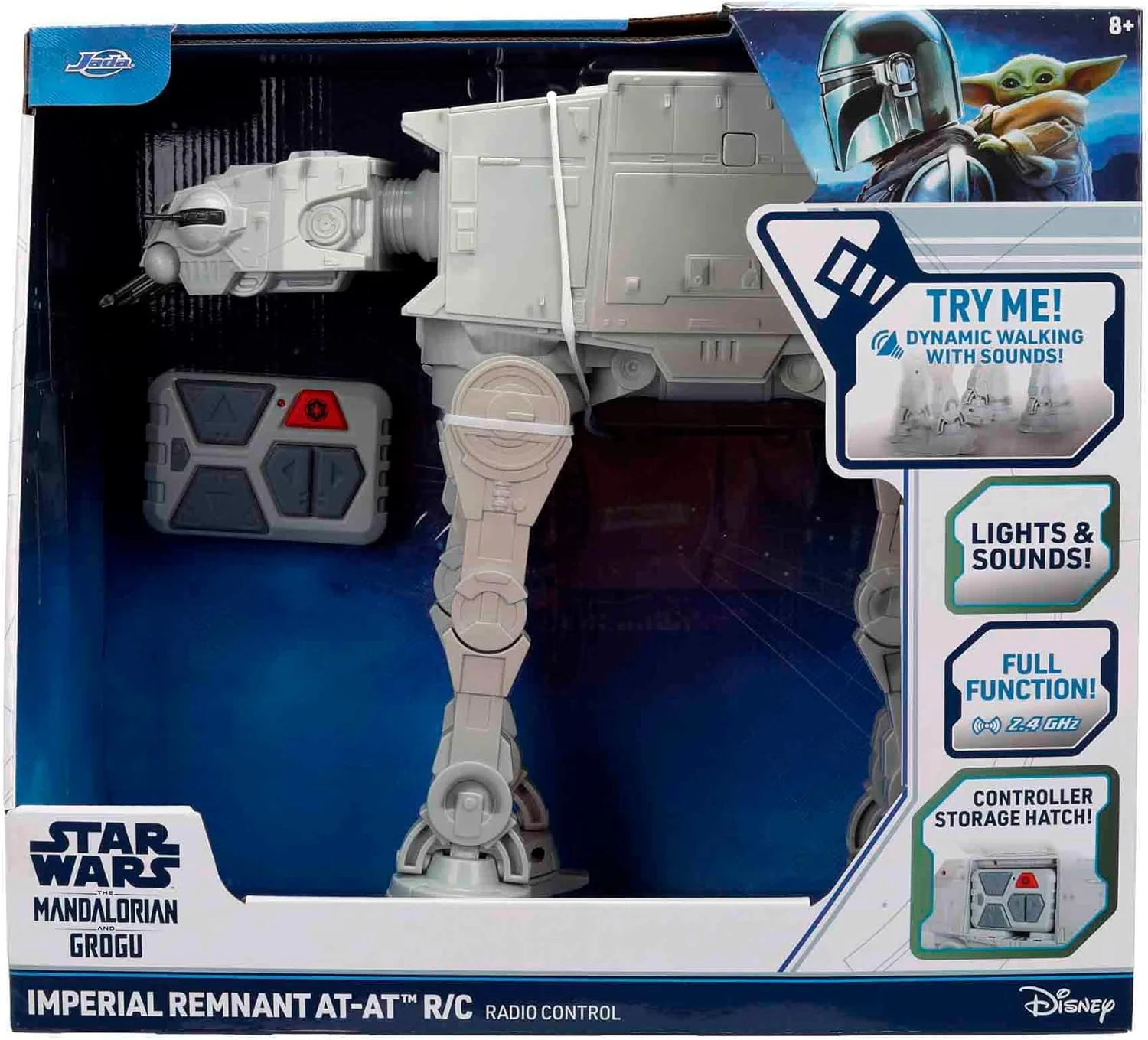 Jada - Star Wars Radio Controller, Saga-Inspired Radio Controlled Vehicle, Controller Included, Toy for Kids and Fan Star Wars, +3 Years, 9336944314R00 - Image 6