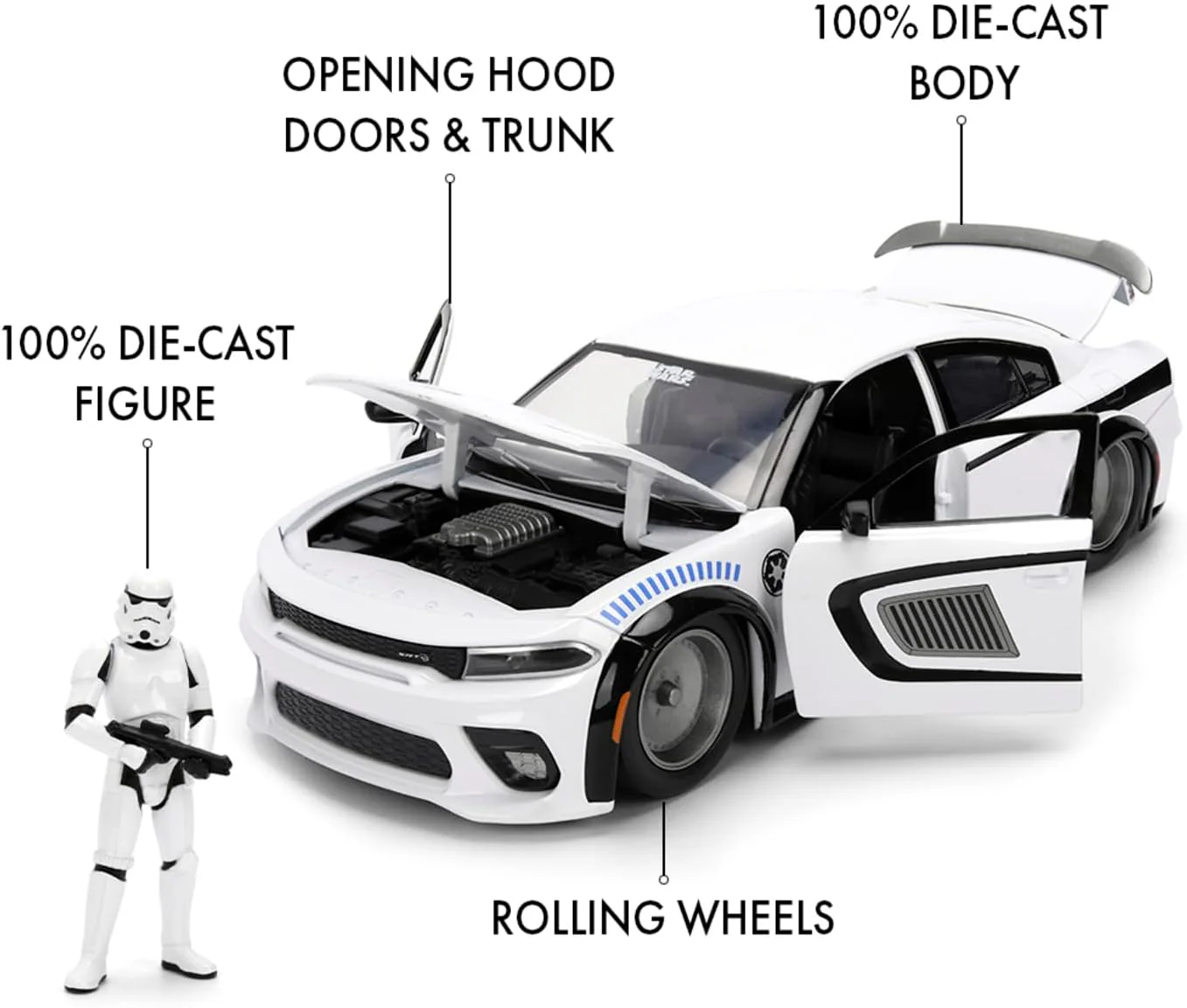 Jada - Star Wars - Storm Trooper Dodge (9336478314R00) - Image 5