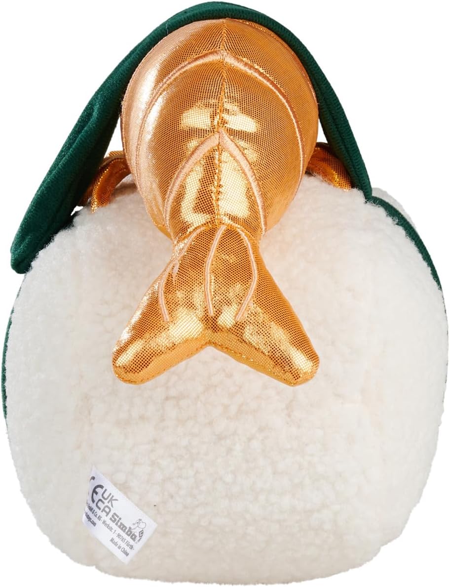 Simba Squeezlings Niko Nigiri - Peluche di sushi super morbido (20 cm) con granchio e riso rimovibili, morbido giocattolo in tessuto per neonati e fan a partire da 0 mesi - Image 4