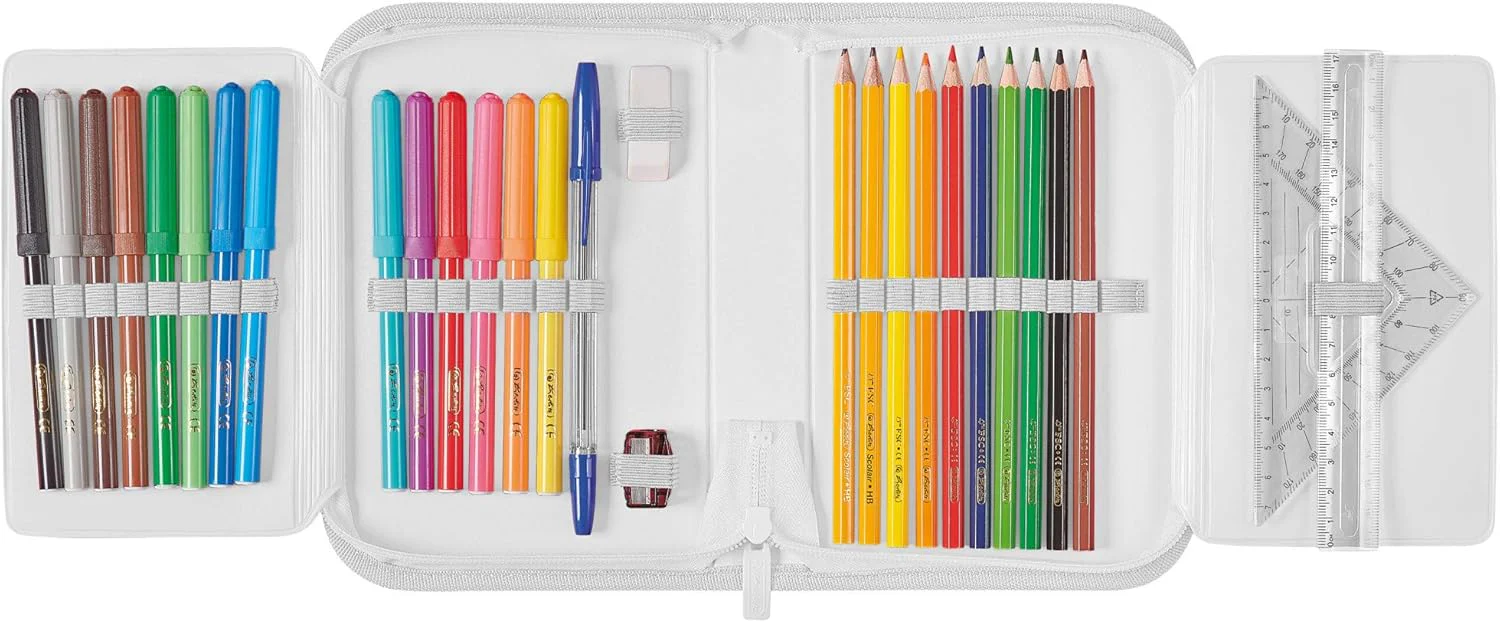 Herlitz Pencil case, Multicoloured, 20,3 x 14 x 3,5 cm - Image 2